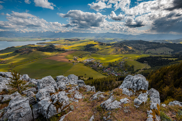 Poster Liptovská Anna z Čereňovej skaly