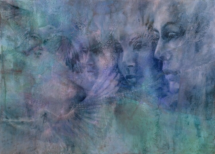 Poster Like a bird - fairytales