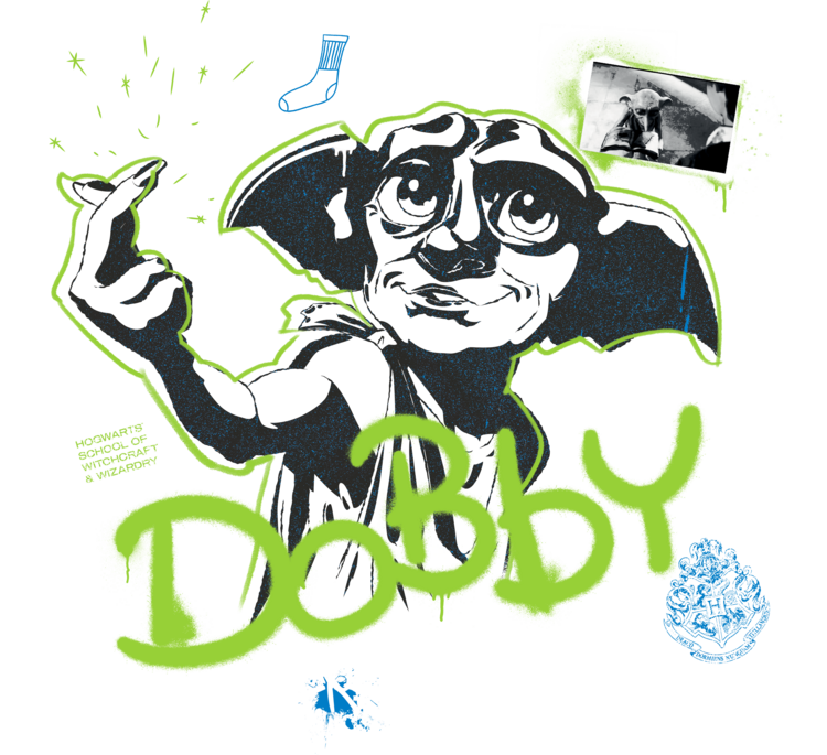 T-shirt Harry Potter - Dobby is a Free Elf