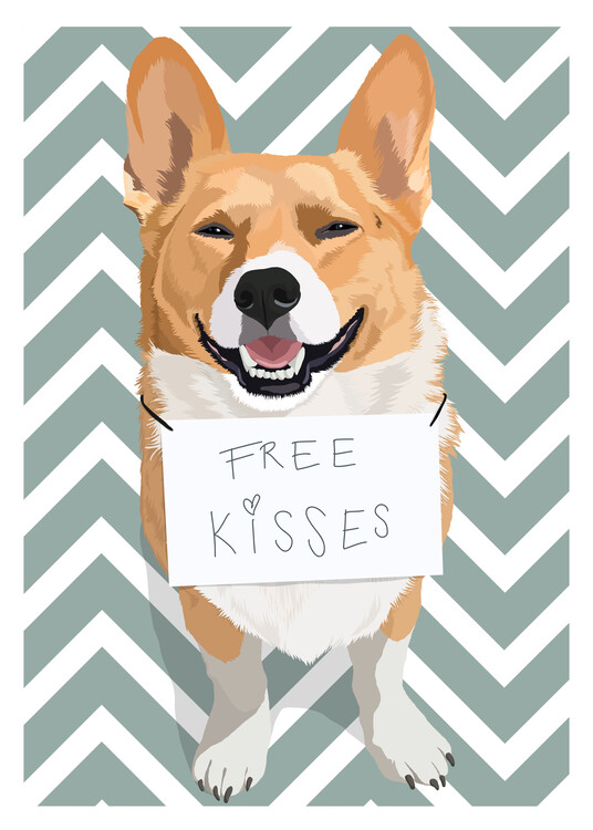 Poster Free Kisses