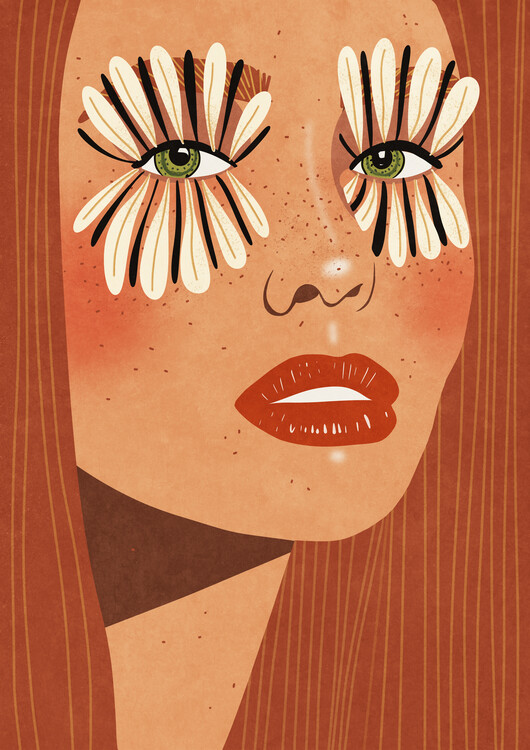 Poster Flower Eyes