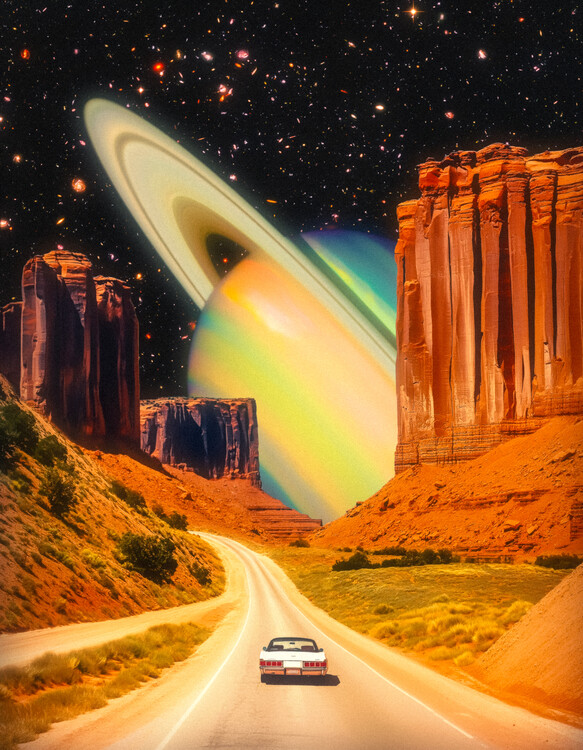 Poster Road Trip to the Rings of Infinity