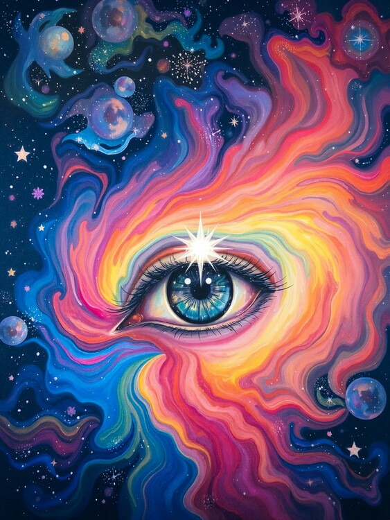 Plakát The Eye of the Universe
