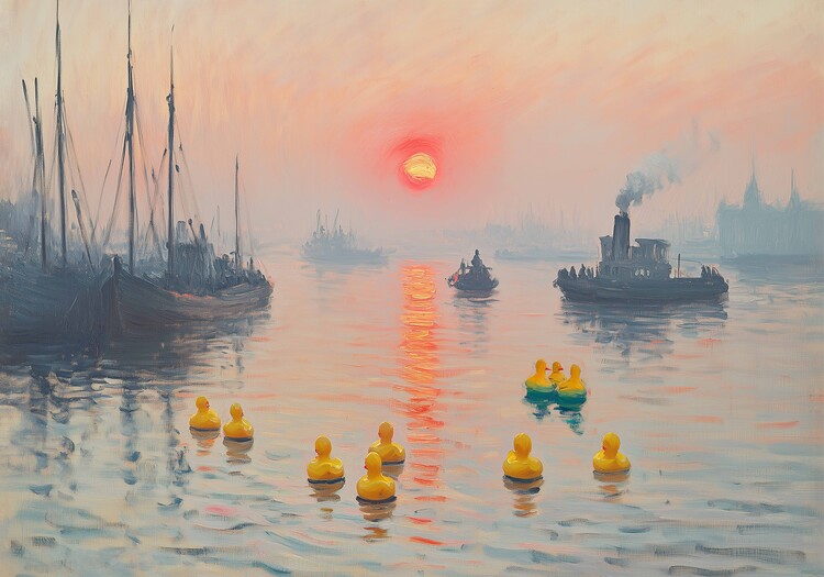 Plakát Morning quack