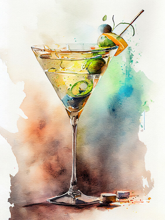 Poster Drinks cocktail