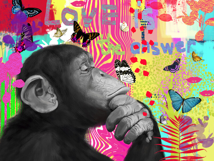 Poster Love is the answer