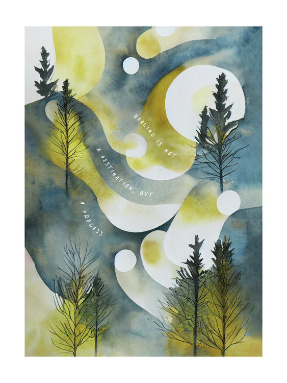 Poster Healing Is A Process