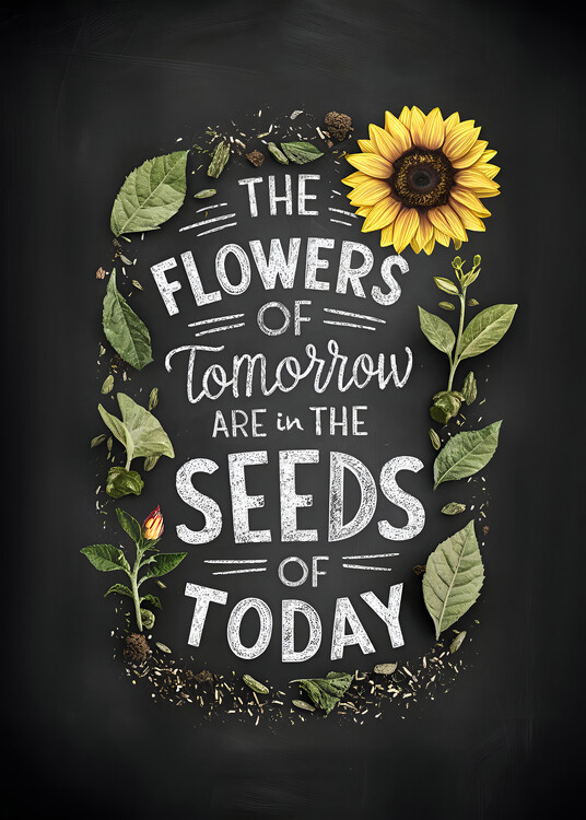 Poster The Flowers Of Tomorrow