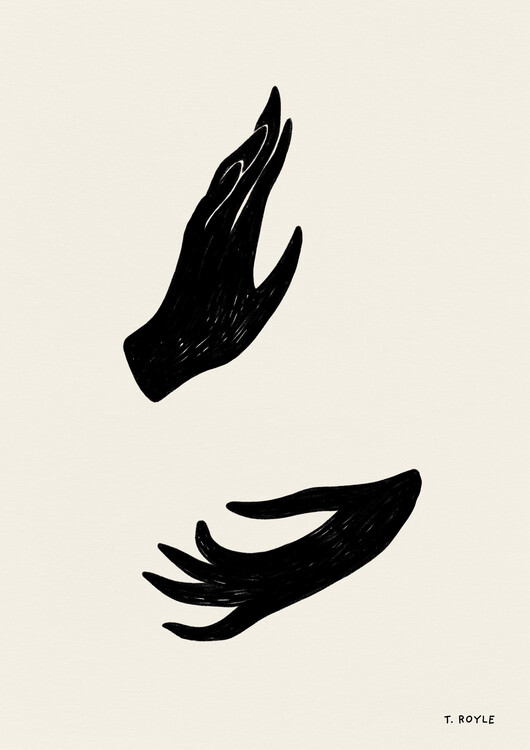 Canvas Print Whimsy Hands