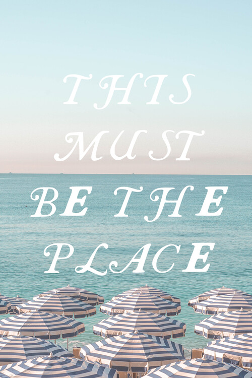 Poster Riviera place