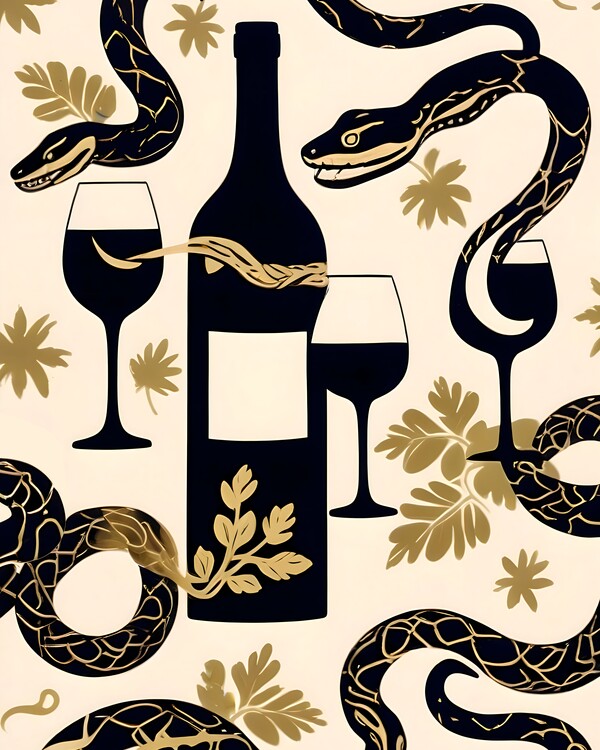 Poster Snakes a Wines