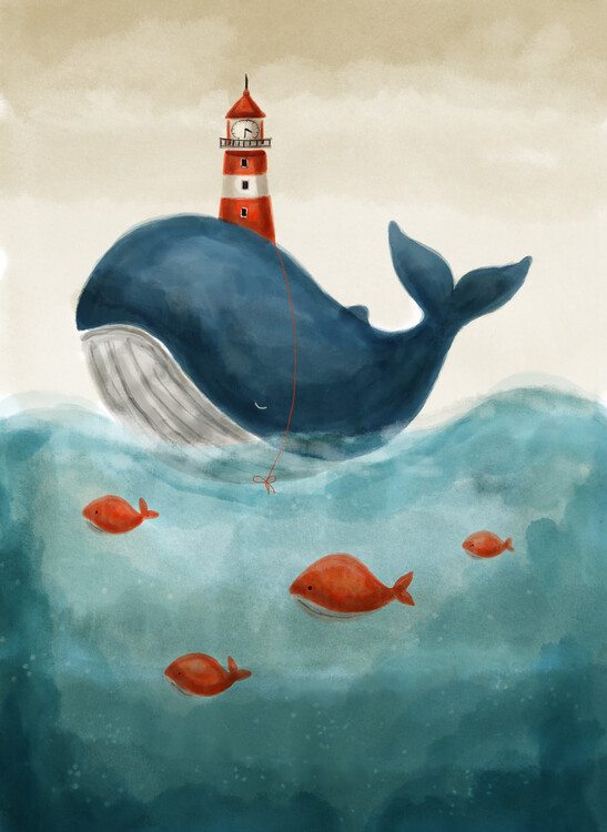 Poster Blue Whale