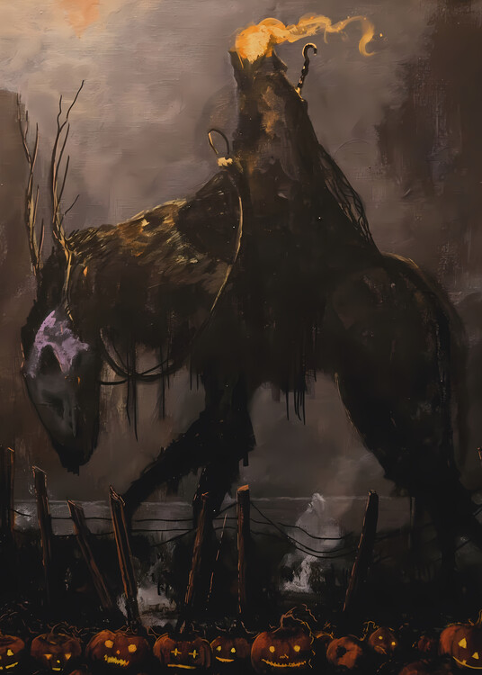 Poster The Pumpkin Knight