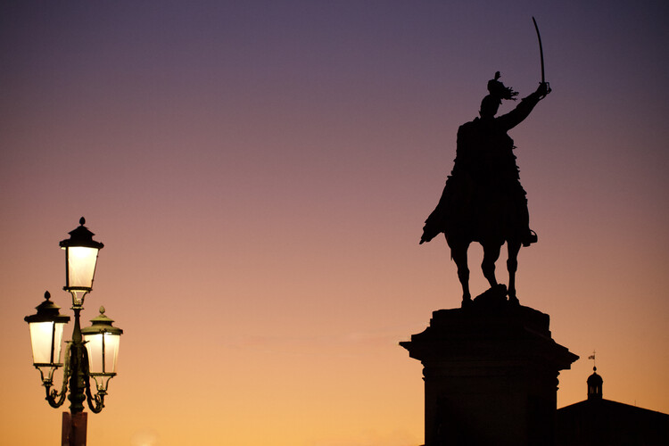 Poster Monument to Victor Emmanuel II