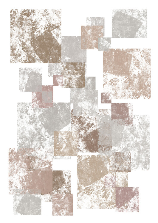 Plakát Mocha Cubes