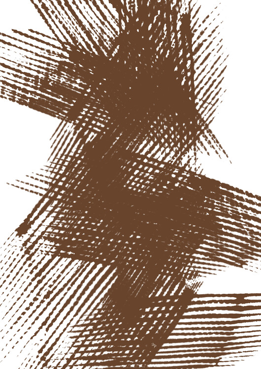 Juliste Brown Lines