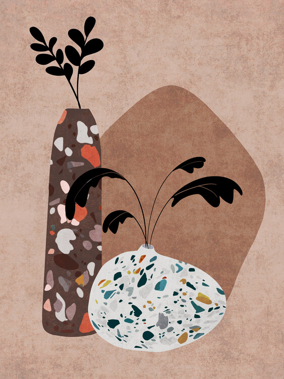 Poster Mozaik Vazolar