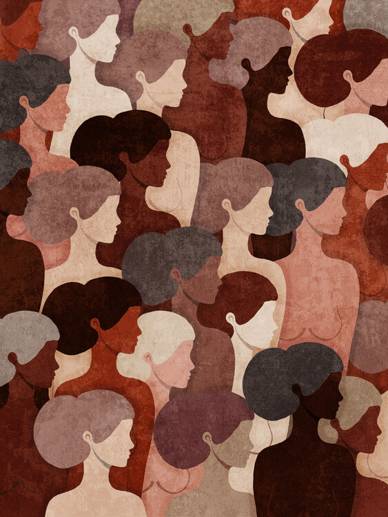 Poster Absctract Terra Womens