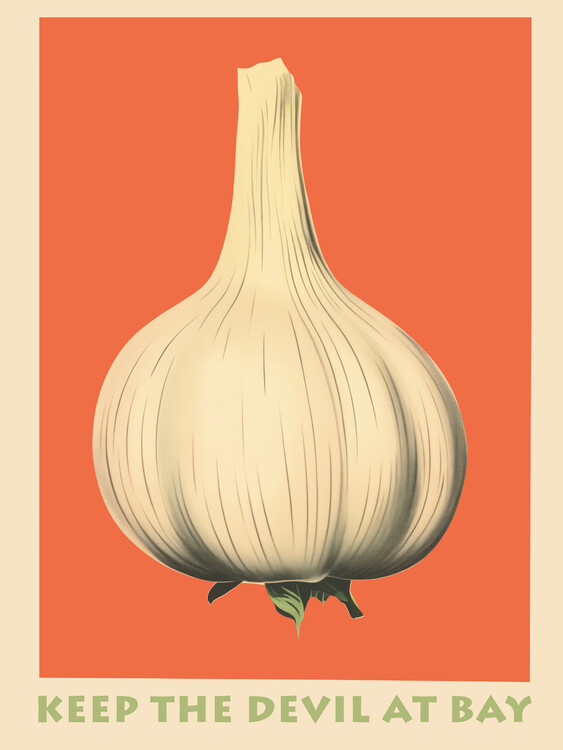 Poster Keep The Devil At Bay | Garlic Kitchen Poster