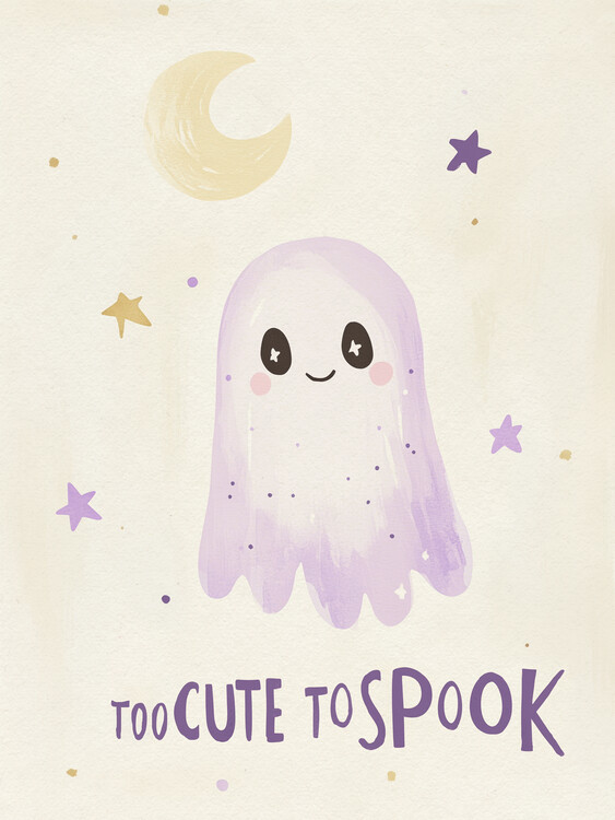 Canvas Print Too Cute To Spook