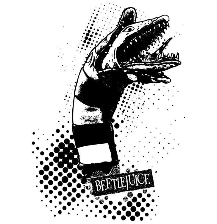 T-shirt Beetlejuice - Sandworm