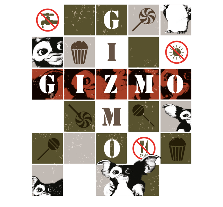 T-shirt Gremlins - Gizmo Icons