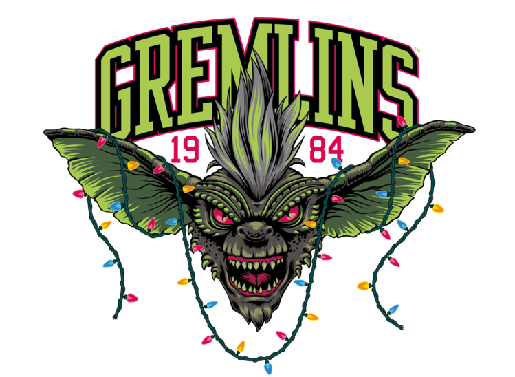 T-shirt Gremlins - Stripe Lights 1984