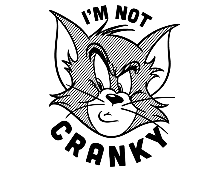 T-shirt Tom & Jerry - I Am Not Cranky