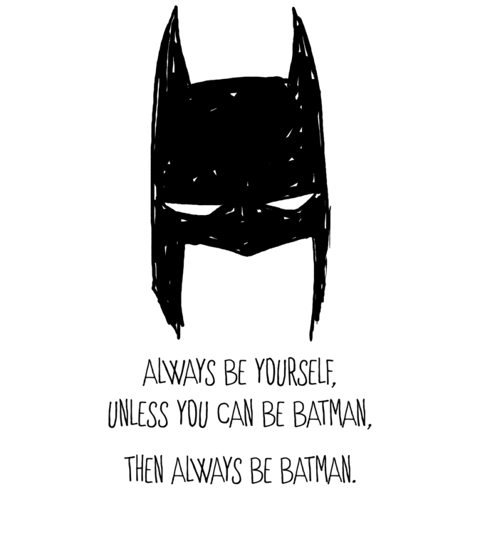 T-shirt Batman - Always Be Batman