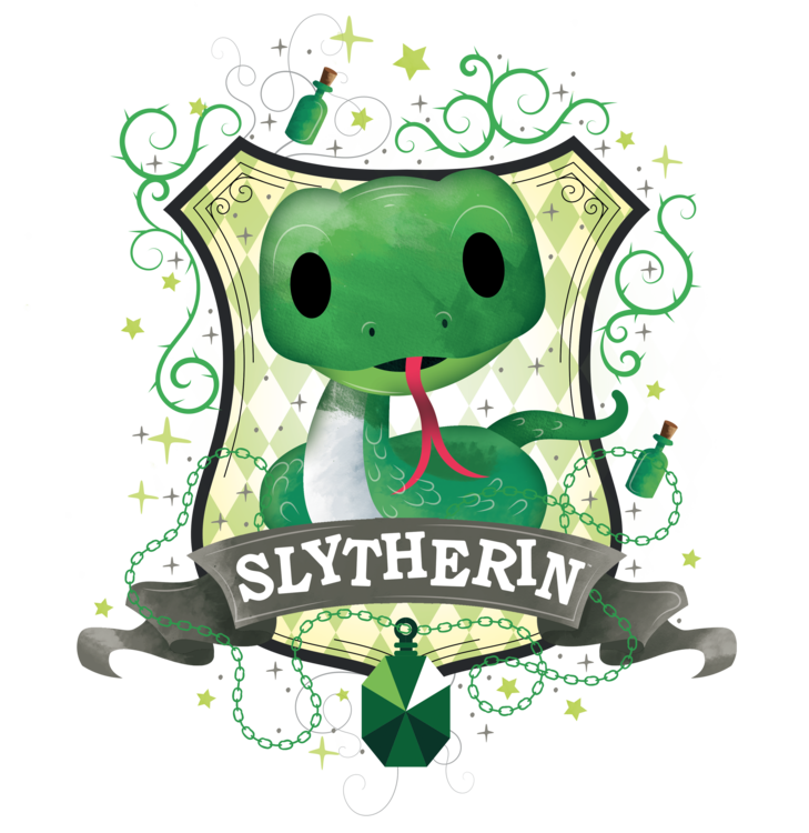 T-shirt Harry Potter - Cute Slytherin