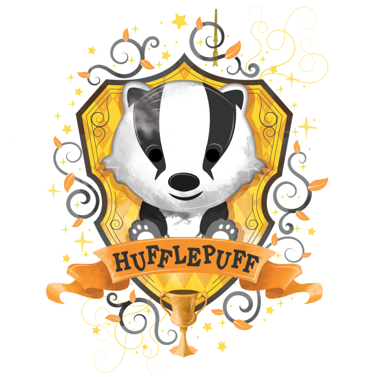 T-shirt Harry Potter - Cute Hufflepuff