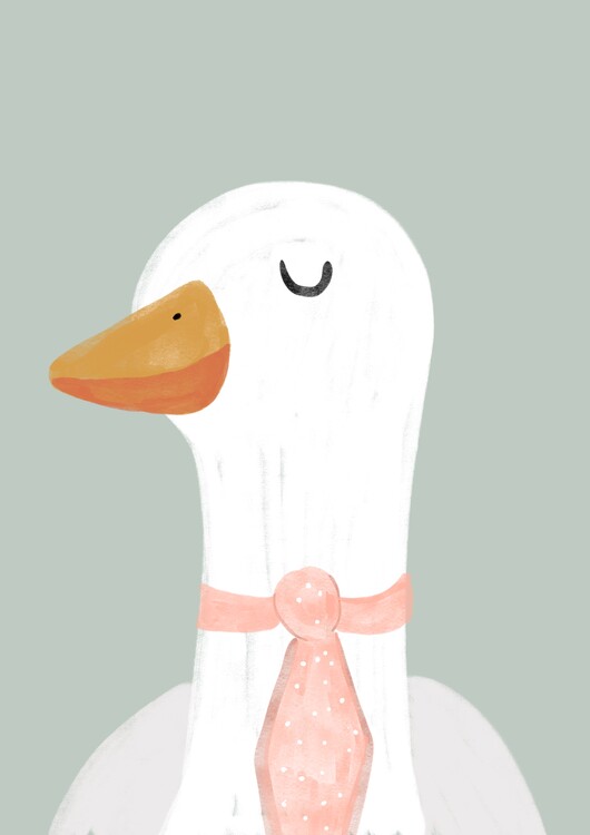 Juliste Fancy goose