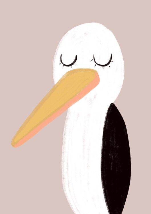Juliste The stork