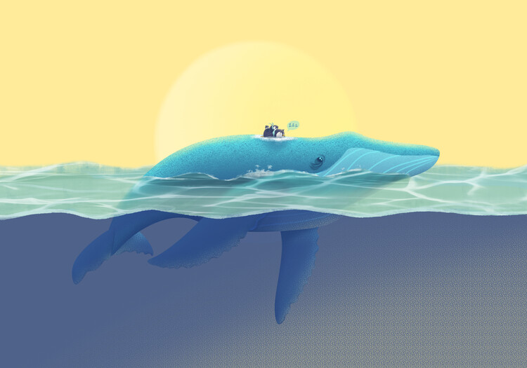 Canvas Print The Journey