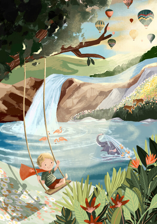 Poster Swingset Dreams