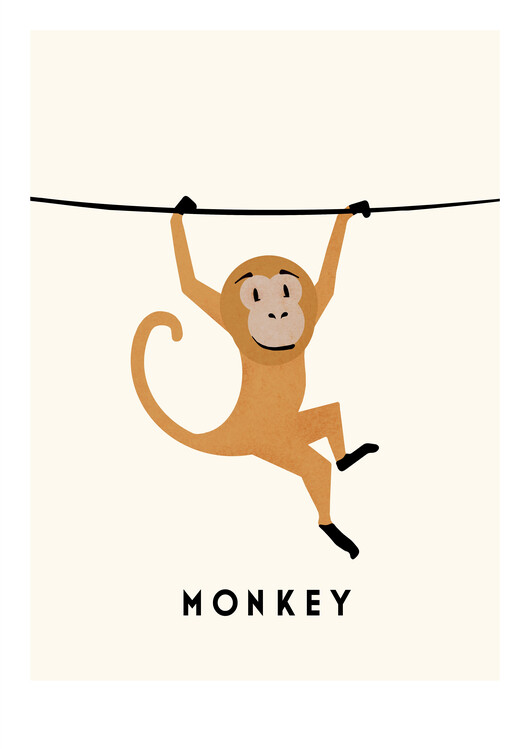 Canvas Print Monkey