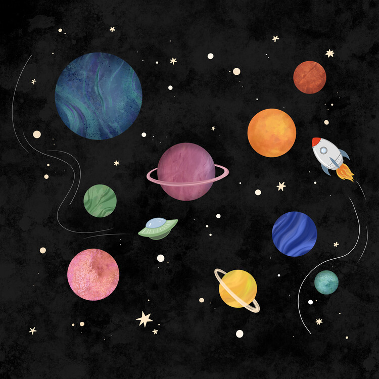 Poster Space explorers