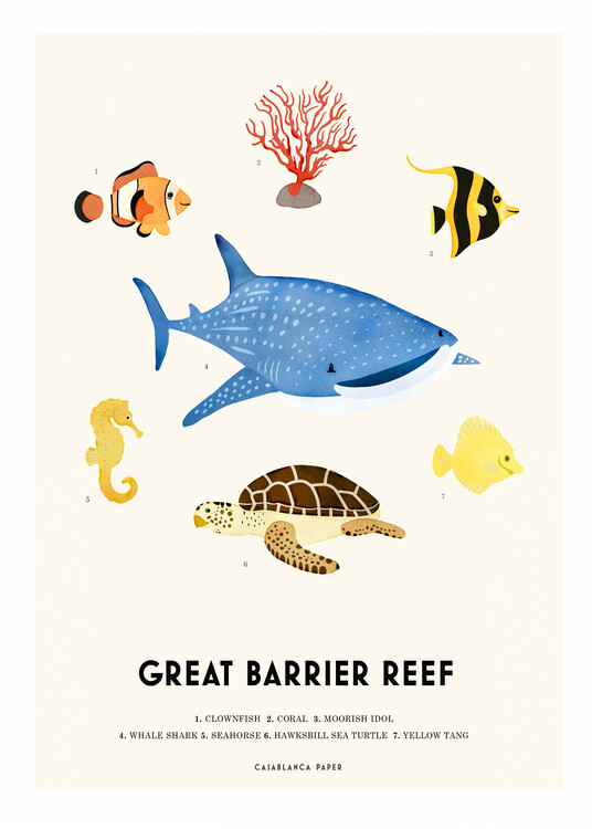 Poster Great Barrier Reef