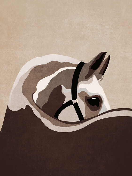 Canvas Print Horse 02