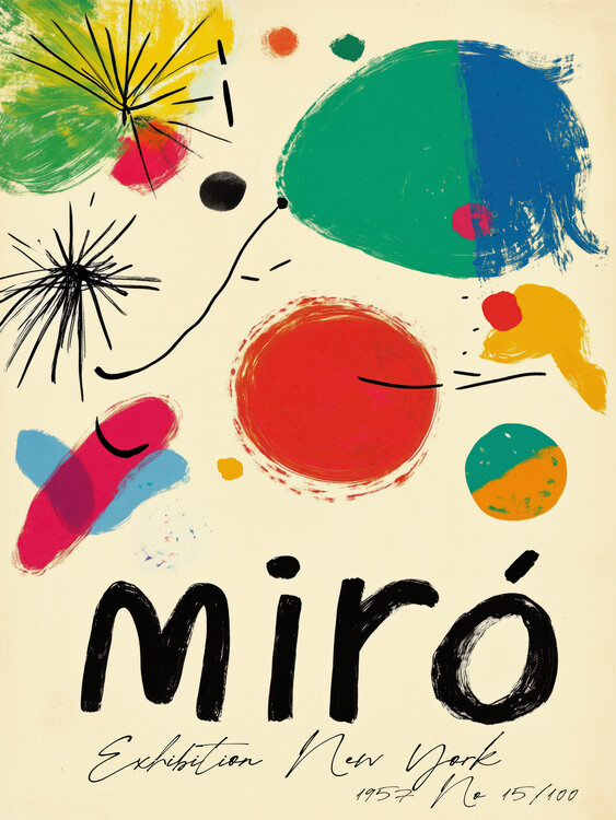 Canvas Print Miró 2