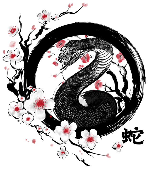 T-shirt Year of snake