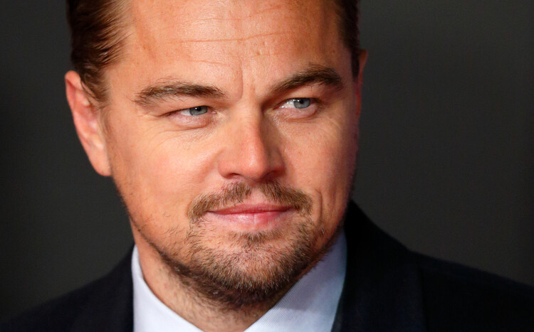 Poster Leonardo DiCaprio at the UK Premiere of The Revenant, 2016