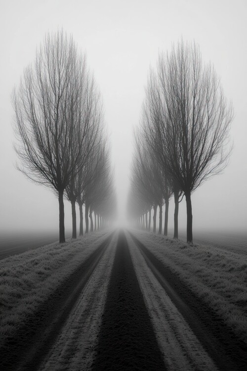 Poster Misty Path