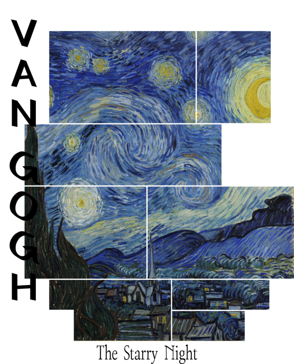 T-shirt The Starry Night