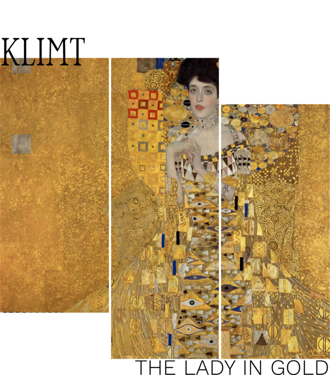 T-shirt The Lady in Gold