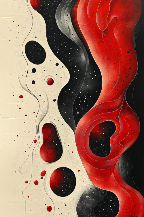 Juliste simple abstract fractal paint, Cheap Wall Decor for sale