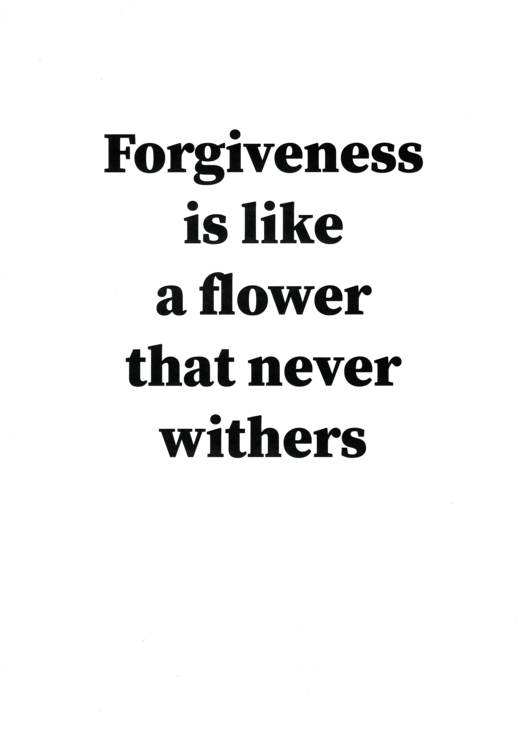 T-shirt Forgiveness