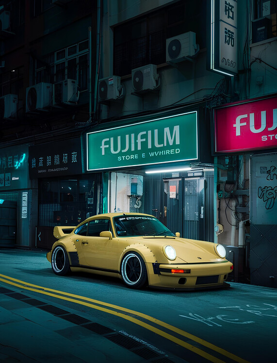 Poster Timeless Performance – The Iconic Porsche 911