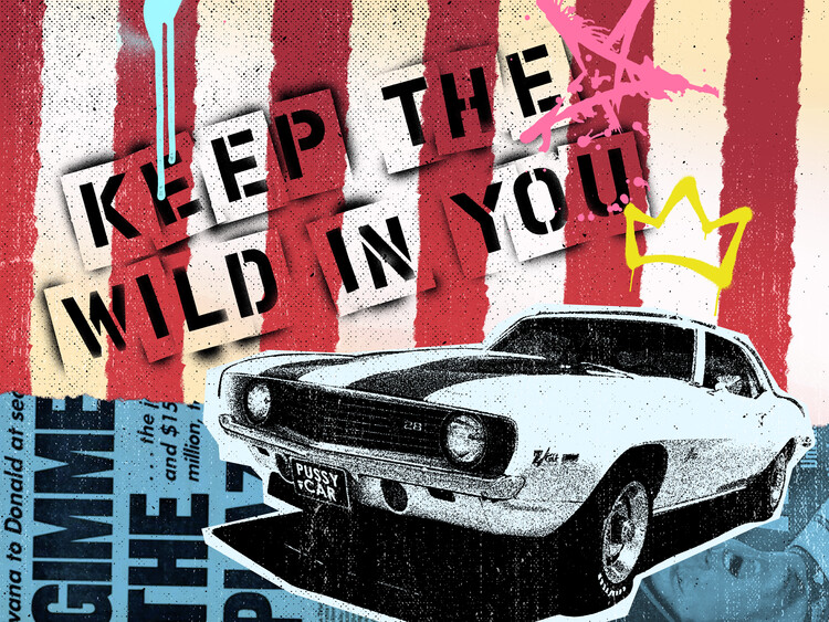 Poster Camaro - keep the wild