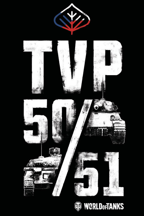 Εκτύπωση καμβά World of Tanks - TVP T 50/51